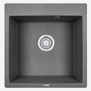 Мойка кухонная Krona Quadrat W510-520 1 Graphite