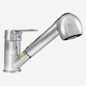 Смеситель для кухни ELEANTI Sapphire, одноручный, вытяжной с лейкой (0402.934)
