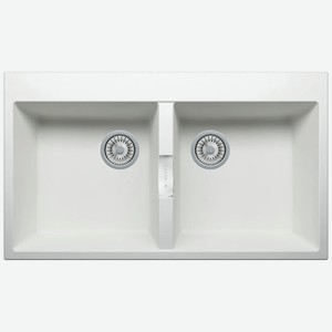 Мойка кухонная TOLERO Loft TL-862 №923, белая (473950)