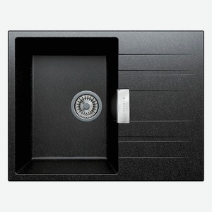 Мойка кухонная TOLERO Loft TL-650 №911, черная (473660)