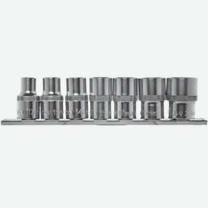 Набор торцевых головок Kraft 1/2 , 10-22 мм, 7 шт (KT 700309)