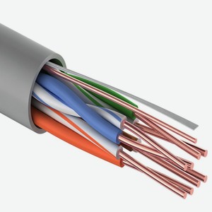 Кабель Proconnect витая пара, U/UTP, 4PR, категория 5e, внутренний, 25 м (01-0052-25)
