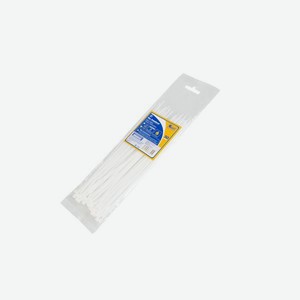 Стяжки Kraft Oberkraft, 2,5x200 мм, белые, 50 шт (KT 880602)