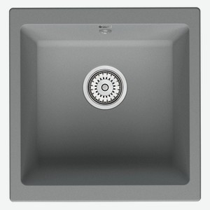 Мойка кухонная POINT Бату 45, серая (PN3008AL)