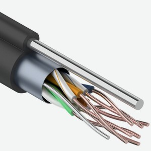 Кабель Proconnect витая пара, F/UTP, 4х2х0,48 мм, внешний, с тросом, 305 м (01-0155)
