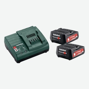 Комплект для электроинструмента Metabo 2 аккумулятора + зарядное устройство (685300000)