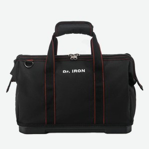 Сумка для инструментов DR-IRON 420х235х270 мм, с пластиковым дном (DR1024)