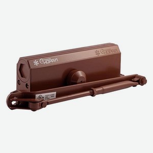 Дверной доводчик НОРА-М 5S, 120-160 кг, коричневый (15889)