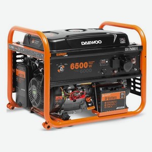 Генератор бензиновый Daewoo GDA 7500 DFE, двухтопливный