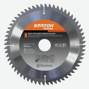 Диск пильный Кратон Professional, универсальный, 250х30х2,9 мм, 100Т (1 06 05 007)