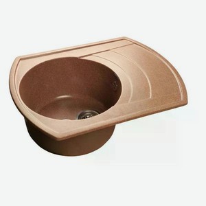 Мойка кухонная Granfest Rondo 650L, терракот