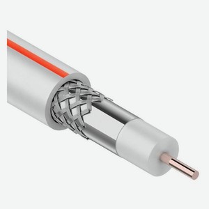Кабель коаксиальный Proconnect SAT 50M, 75 Ом, CCS/Al/Al, 20 м, белый (01-2401-2-20)