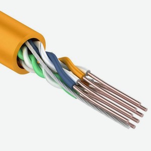 Кабель Rexant витая пара U/UTP, 4PR, нг(А)-HF, внутренний, 305 м (01-0049)