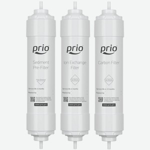 Набор картриджей Prio Новая вода K681 для фильтров Expert