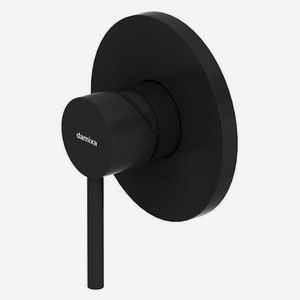 Смеситель для душа Damixa Scandinavian Pure, монтируемый в стену, черный (367500300)