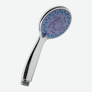 Душевая лейка Zein Z0401 d 95мм 4 режима средняя пластик цвет хром 5482404