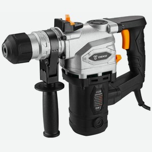 Перфоратор Deko DKH1000W, 4,1Дж в кейсе черно-желтый