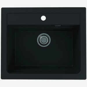 Кухонная мойка Alveus GRANITAL ATROX 30 CARBON G91 590 X 500 1X с сифоном 1132823 (1131996)