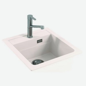 Кухонная мойка Alveus GRANITAL ATROX 20 ARCTIC G11 470 X 500 1X с сифоном 1132823 (1131986)