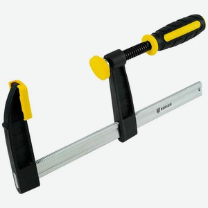 Струбцина F-образная BERGER 80*600мм, зажим до 270 кг BG1939