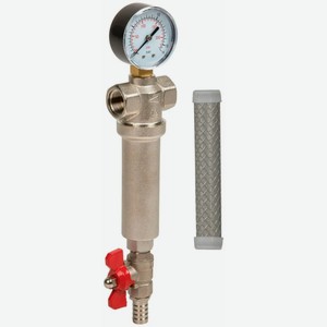 Латунный фильтр с манометром Aquafilter FHMB34_X, 582