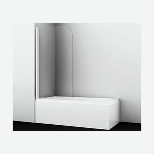 Стеклянная шторка на ванну WasserKRAFT Leine 35P01-80W 9062481