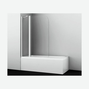 Стеклянная шторка на ванну WasserKRAFT Leine 35P02-110W 9062482