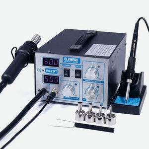 Станция паяльная Element 852D+