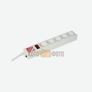 Сетевой фильтр Power Cube SPG-B-6-WHITE 1.9м (5 розеток) белый
