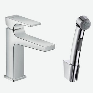 Смеситель для раковины с гигиеническим душем Hansgrohe Metropol 32522000
