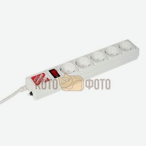 Сетевой фильтр Power Cube SPG-B-10-WHITE 3м (5 розеток) белый