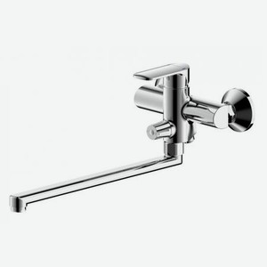 Смеситель для ванны длинный излив Bravat Louise (F6191183CP-01L-RUS)