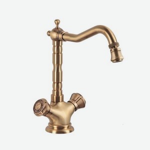 Смеситель кухонный + поворотный аэратор Bronze de Luxe ROYAL (10105K/1)