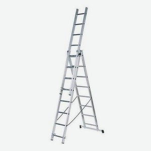 Лестница трехсекционная Fit 65434 3х9