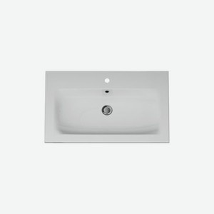 Раковина мебельная, керамическая, 80 см AM.PM SPIRIT 2.0 M70AWCC0802WG встроенная, цвет: белый, глянец