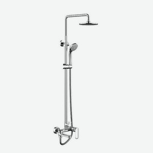 Душевая колонна Bravat Opal со смесителем для ванны (F6125183CP-A3-RUS)