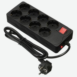 Сетевой фильтр Buro 800SH-1.8-B 1.8м (8 розеток) черный