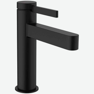 Смеситель Hansgrohe Finoris для раковины 76020670, 110 с донным клапаном, матовый черный