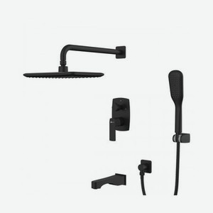 Смеситель для ванны и душа Lemark Ursus LM7222BL