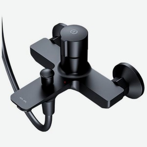 Смеситель для ванны с душем AM.PM X-Joy TouchReel F85A10522 нажимной черный