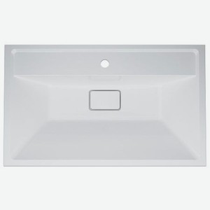 Раковина мебельная 80 см AM.PM INSPIRE V2.0 M50AWPX0801WG, искусственный мрамор, со сливом-переливом