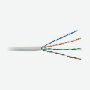 Кабель LANMASTER UTP, 4 пары, кат. 5Е, 350Mhz, LSZH, белый, 305 м (LAN-5EUTP-LSZH-WH)