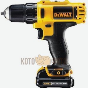 Дрель-шуруповерт аккумуляторная DeWalt DCD710C2