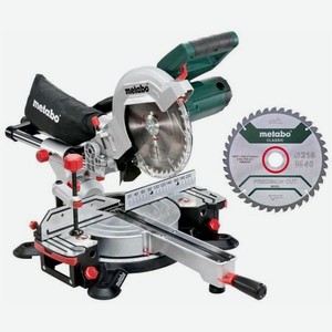 Пила торцовочная Metabo KGS 216 M + пильный диск (690827000)