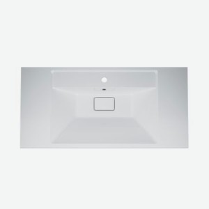 Раковина мебельная 100 см AM.PM INSPIRE V2.0 M50AWPX1001WG , искусственный мрамор, со сливом-переливом