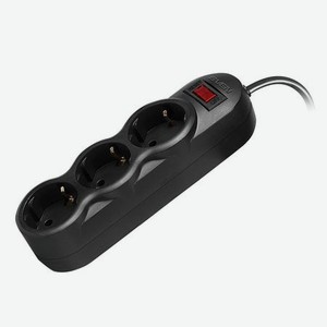 Сетевой фильтр SVEN SF-03L 5.0 м (3 розетки) черный (SV-015053)