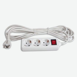 Сетевой фильтр Buro BU-PS3.5/W 5м (3 розетки) белый