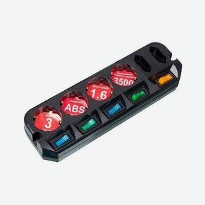 Сетевой фильтр Most A16 1.6м (6 розеток) черный