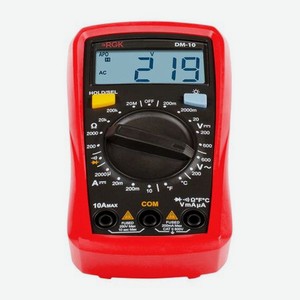 Мультиметр RGK DM-10 с поверкой