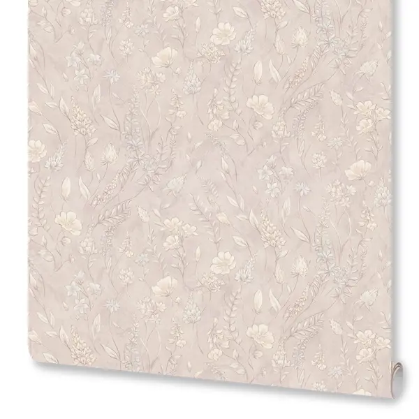 Обои флизелиновые Euro Decor Meadow бежевые 1.06 м ED7326-01